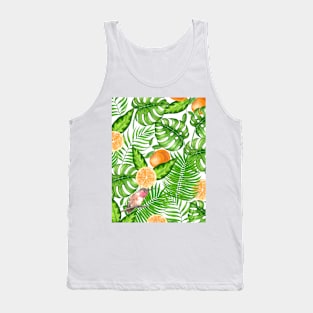 Tropical pattern, hummingbirds II Tank Top